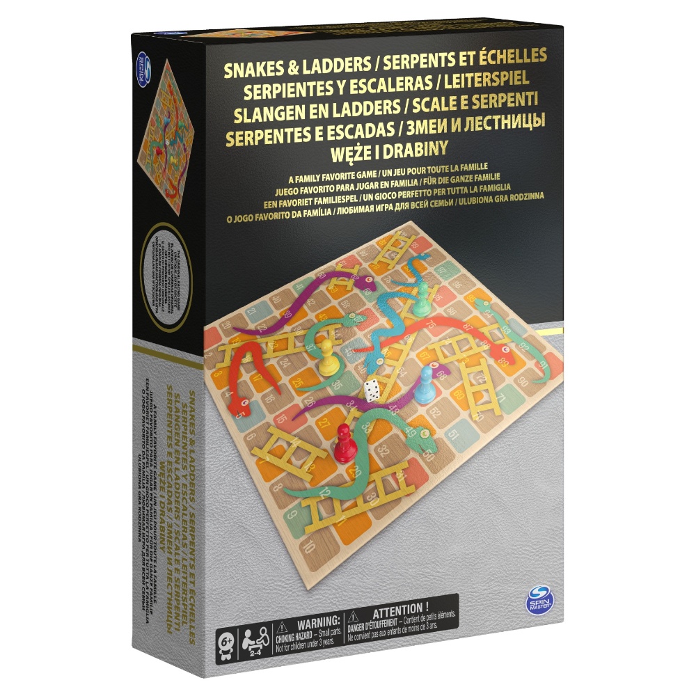 Spin Master Game: Snake and Ladder