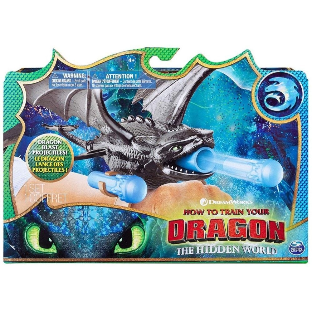 Spinmaster Dragons Toothless Wrist Launcher