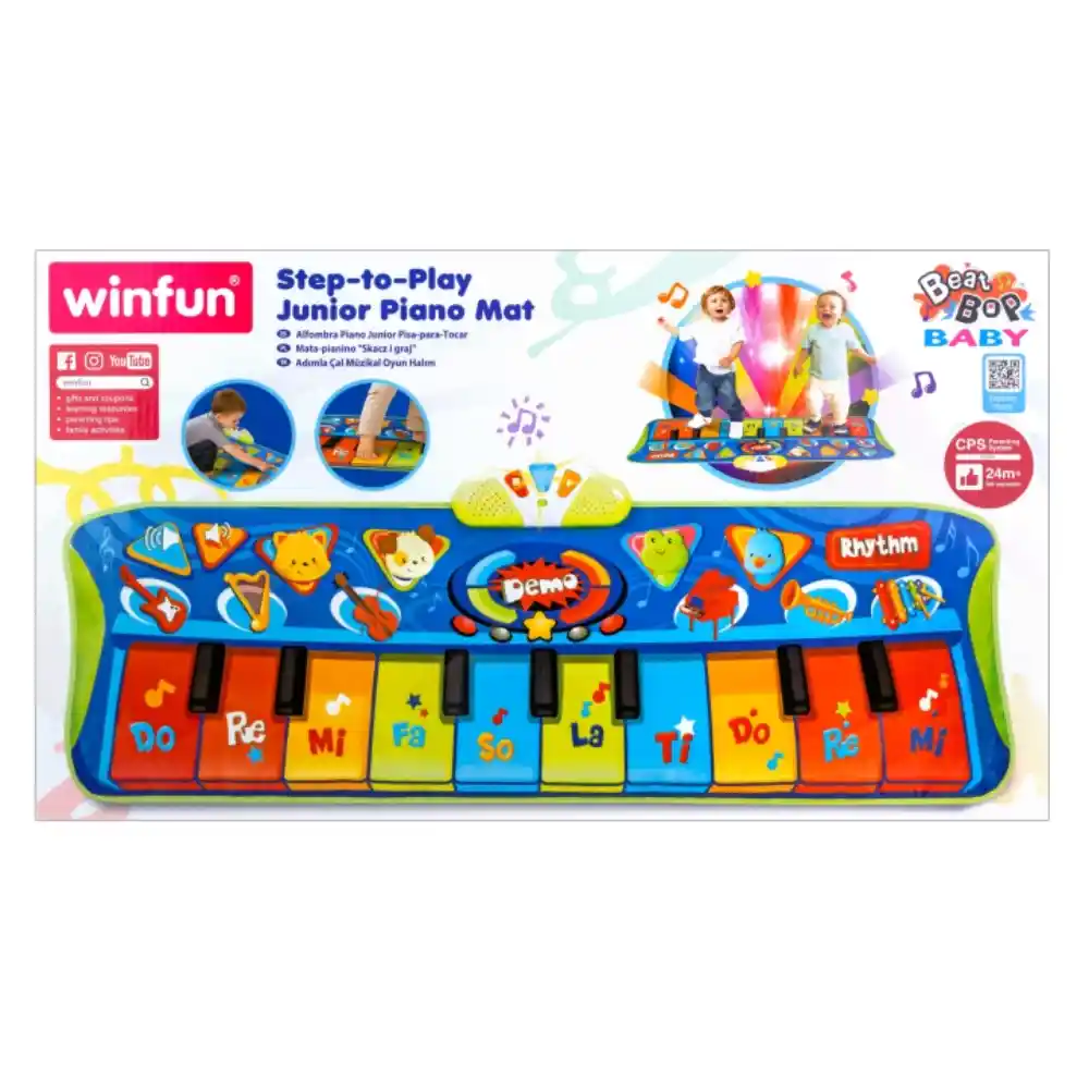 Step-to-Play Junior Piano Mat
