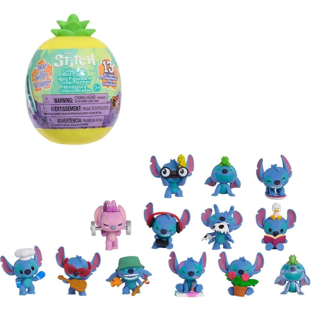 STITCH COLLECTIBLE MINI FIGURE CAPSULES