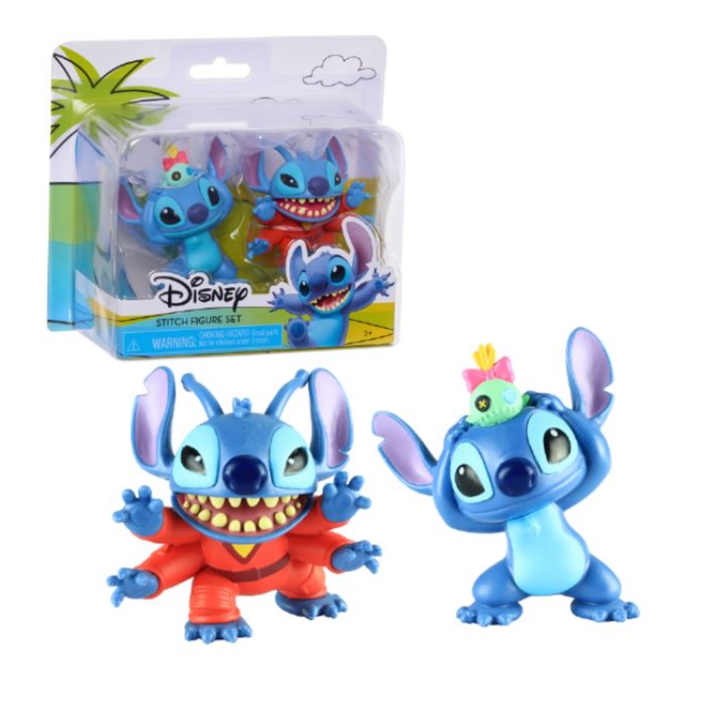Stitch Figure 2-Packs: Alien Stitch with Scrump