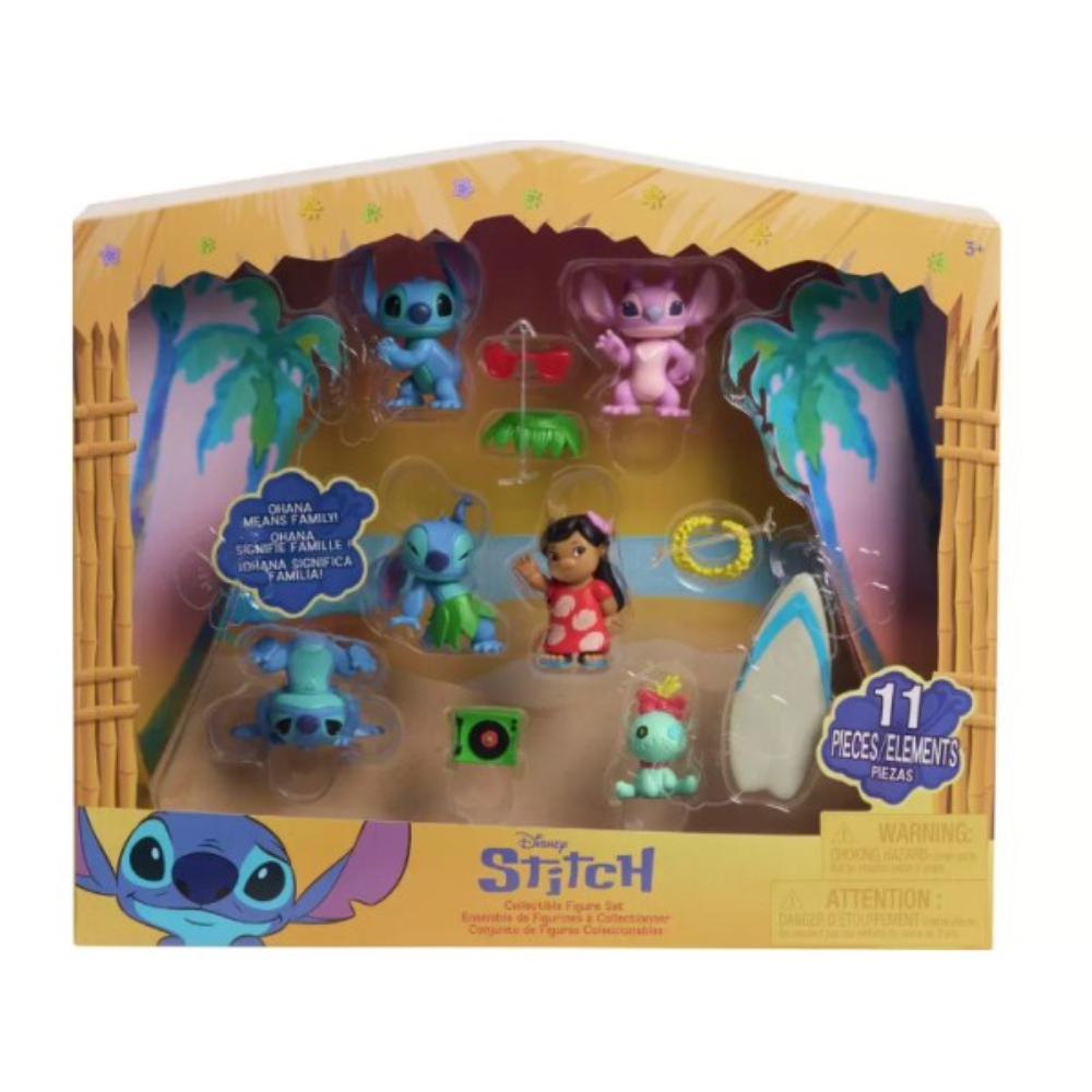 STITCH MOVIE TIME COLLECTIBLE FIGURES