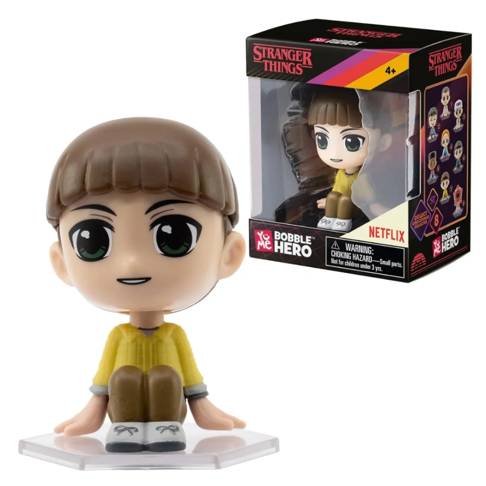 Stranger Things Yu Me Bobble Hero Window Box Figure