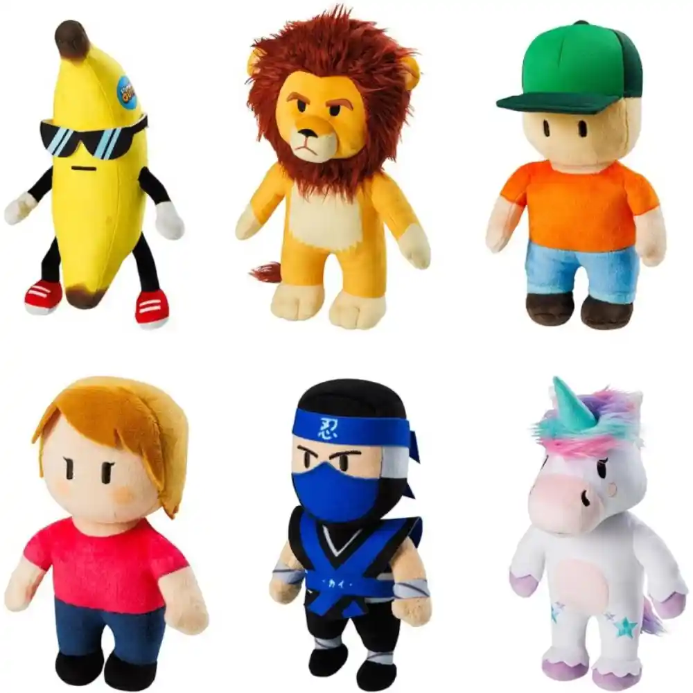 Stumble Guys Plushies 6. 5″ Asst. CDU