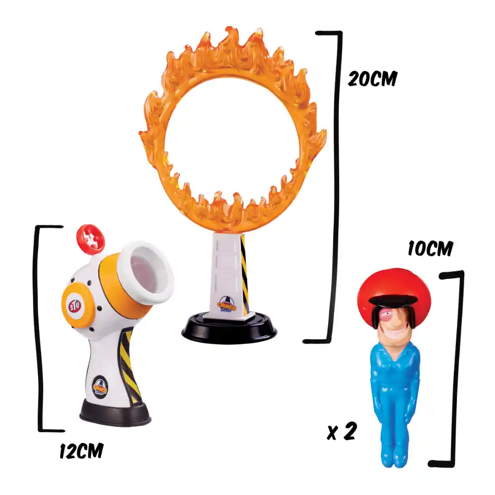 Stuntman Stu Hot Shot Cannon Blast