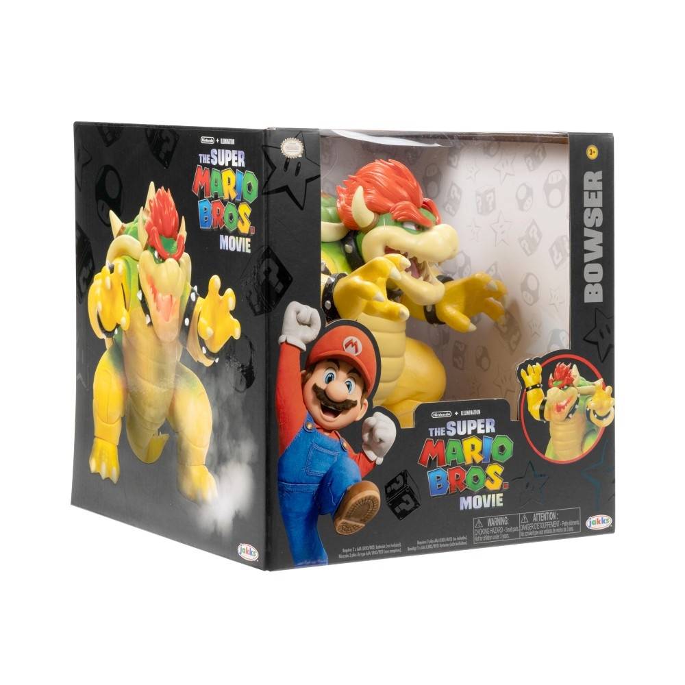 Super Mario Movie Fire Breathing Figure