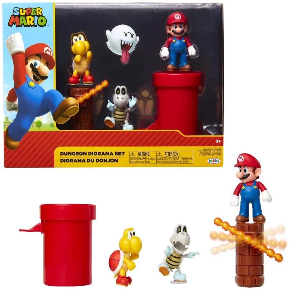 Super Mario Underwater Figure Diorama