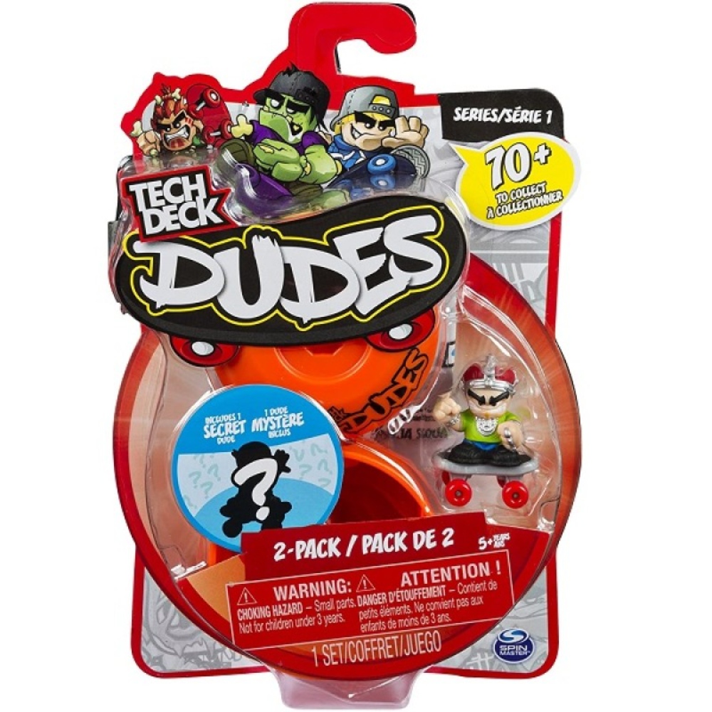 Tech Deck Dudes Mini 2pk S1 Asst.