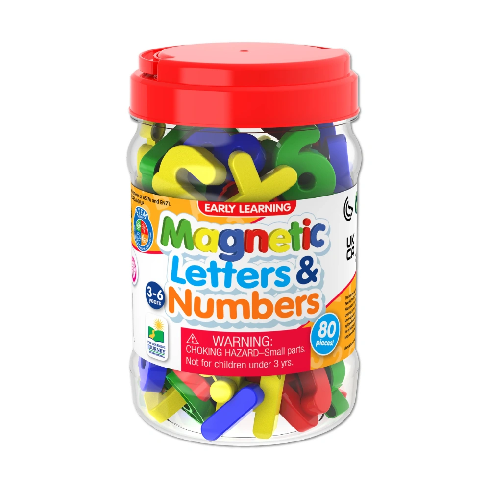 The Learning Journey Magnetic Letters & Numbers