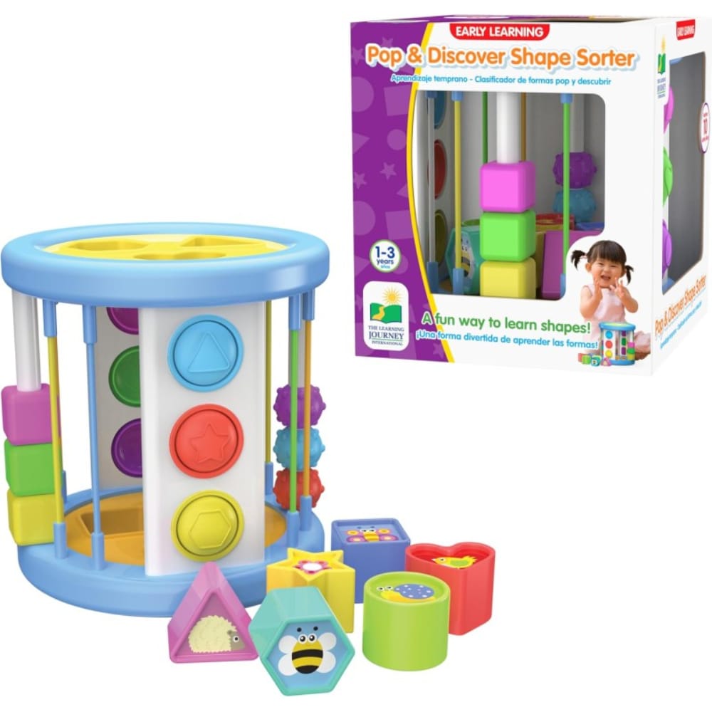 The Learning Journey: Pop & Discover Shape Sorter