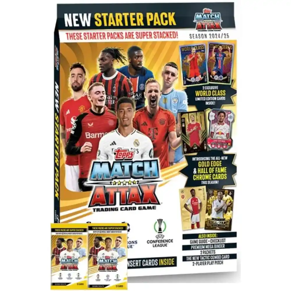 Topps Match Attax 2024/25 Trading Cards Starter Pack