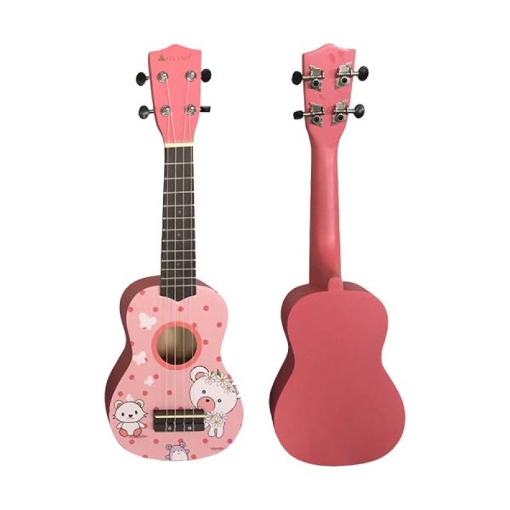 Ukulele 21 Inches (Blue, Yellow, Pink, Red)