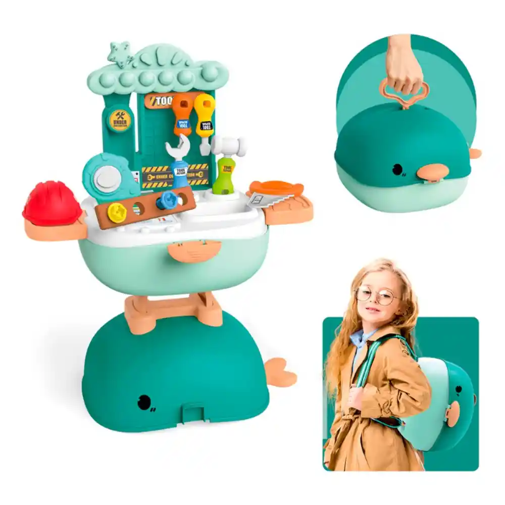 Whale backpack suitcase tool stand (tool
