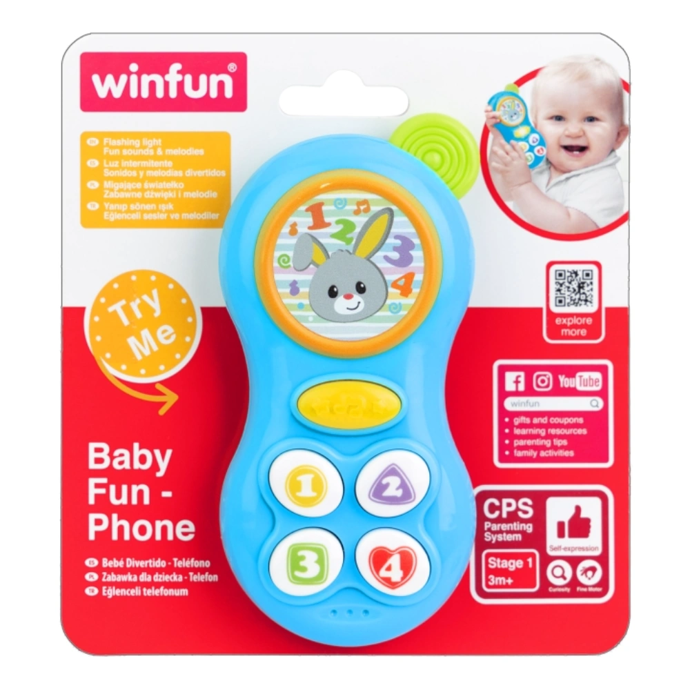 Winfun – Baby Fun Phone /Baby and Toddler Toys/Multi