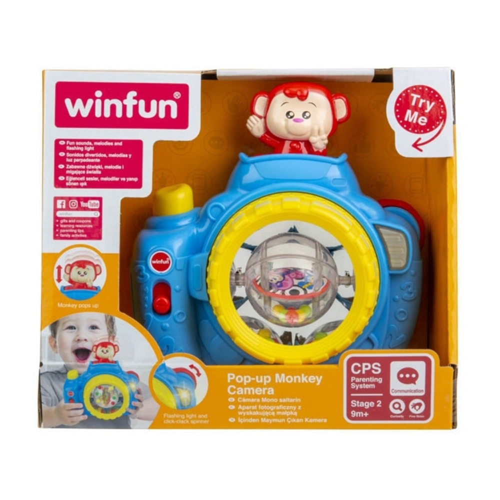 Winfun Pop-Up Monkey Camera