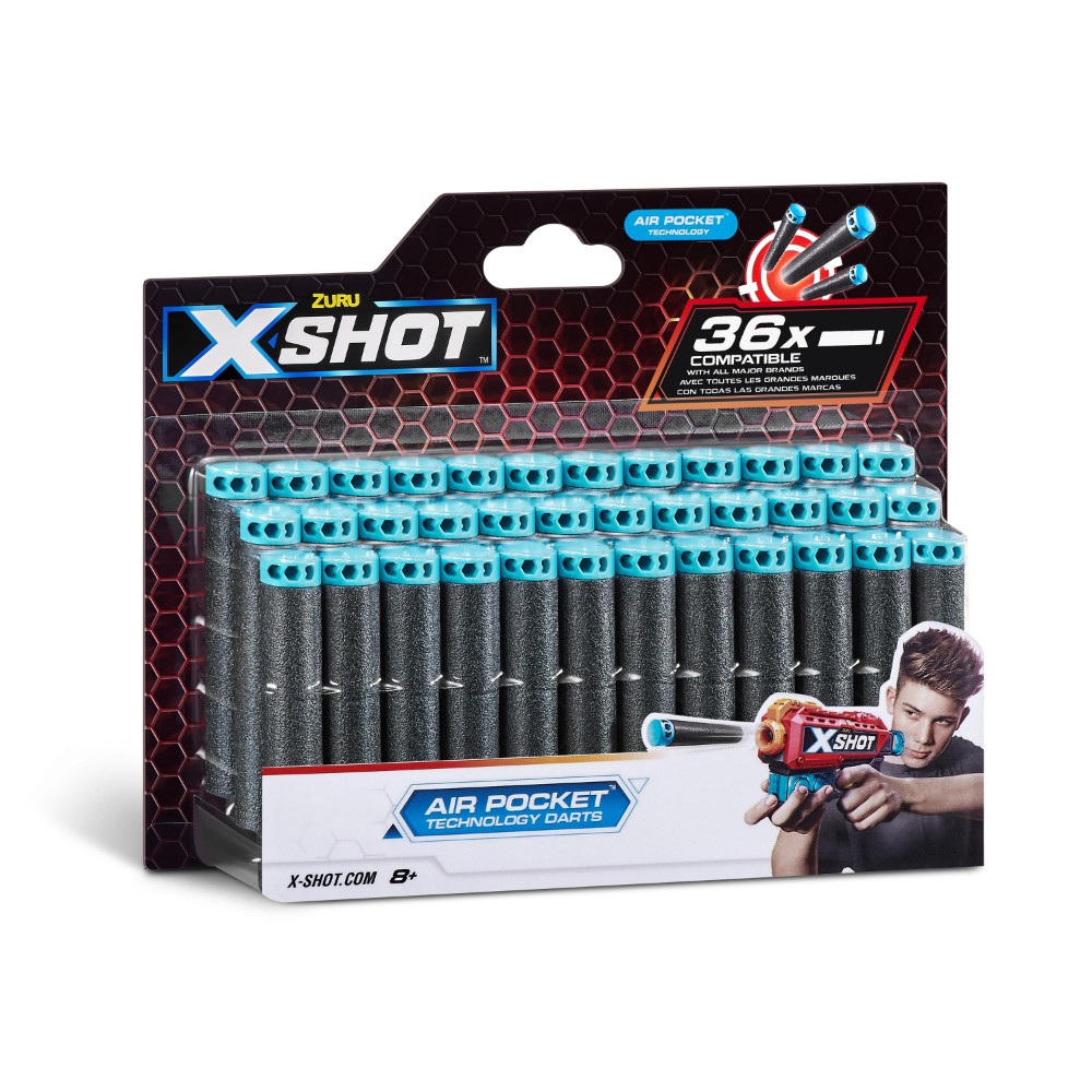 X-Shot Excel 36pk Darts Refill