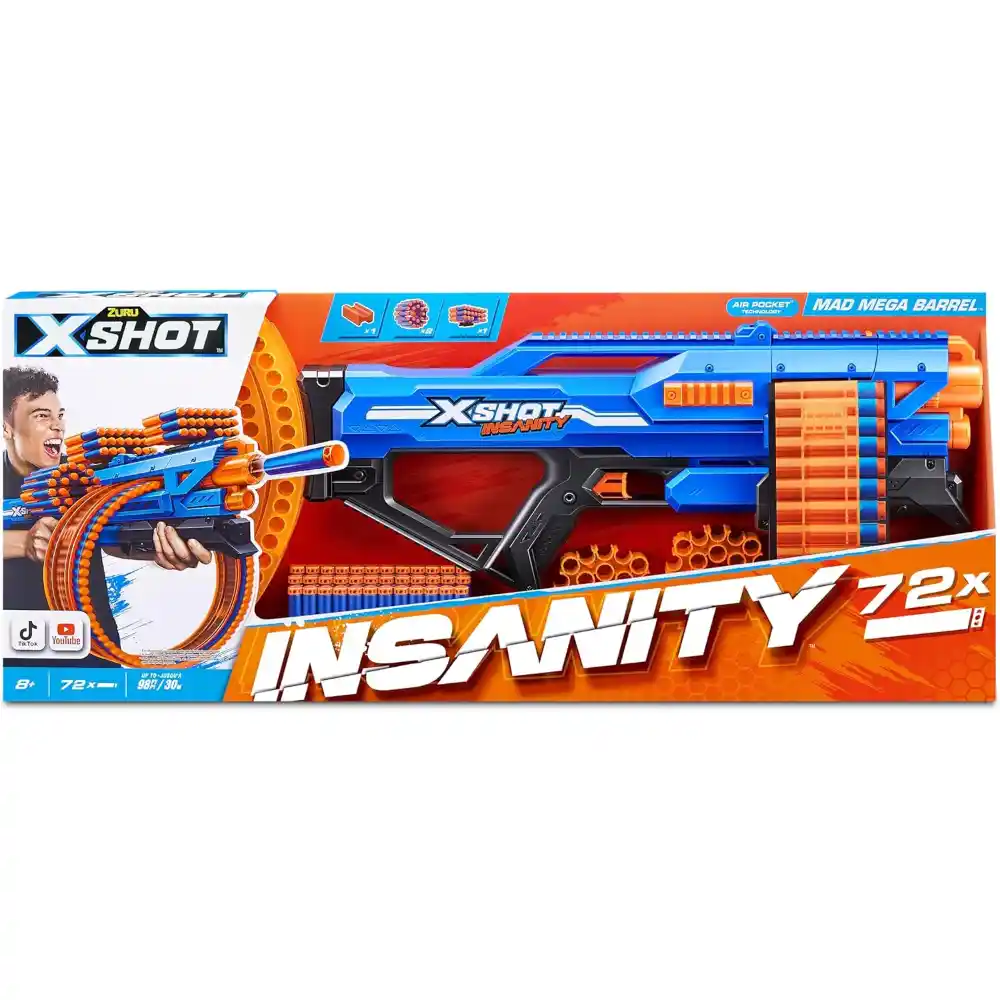 X-Shot Insanity Mad Mega Barrel