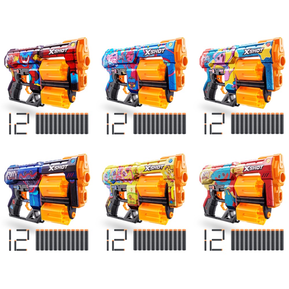 X-Shot Skins Dread Poppy Playtime (12Darts) (S1)