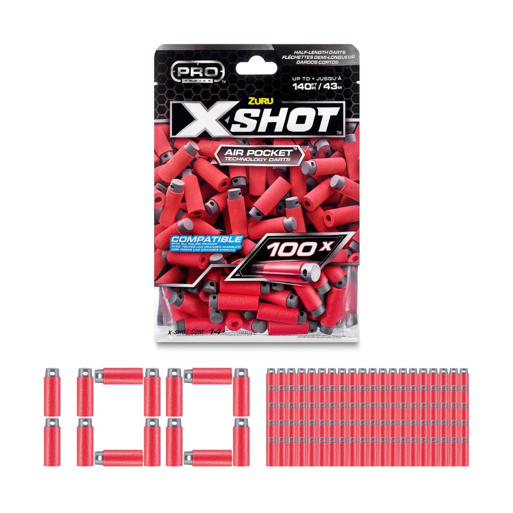 X-Shot Skins Pro Dart Refill (100pcs)