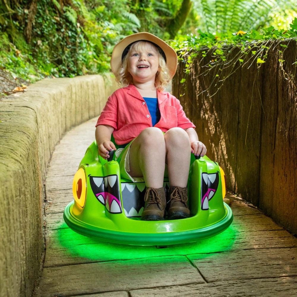 Xootz Bumper Car – Dinosaur Brown box with poster