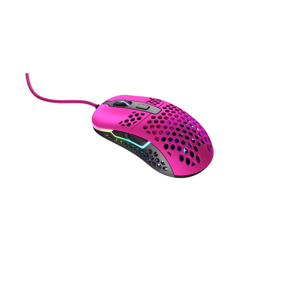 XTRFY M4 Wired RGB Modular Gaming Mouse (Pink)