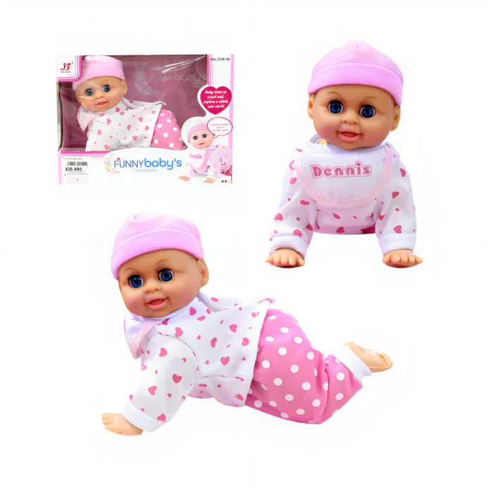 بيبي لعبة أطفال تزحف وتغني