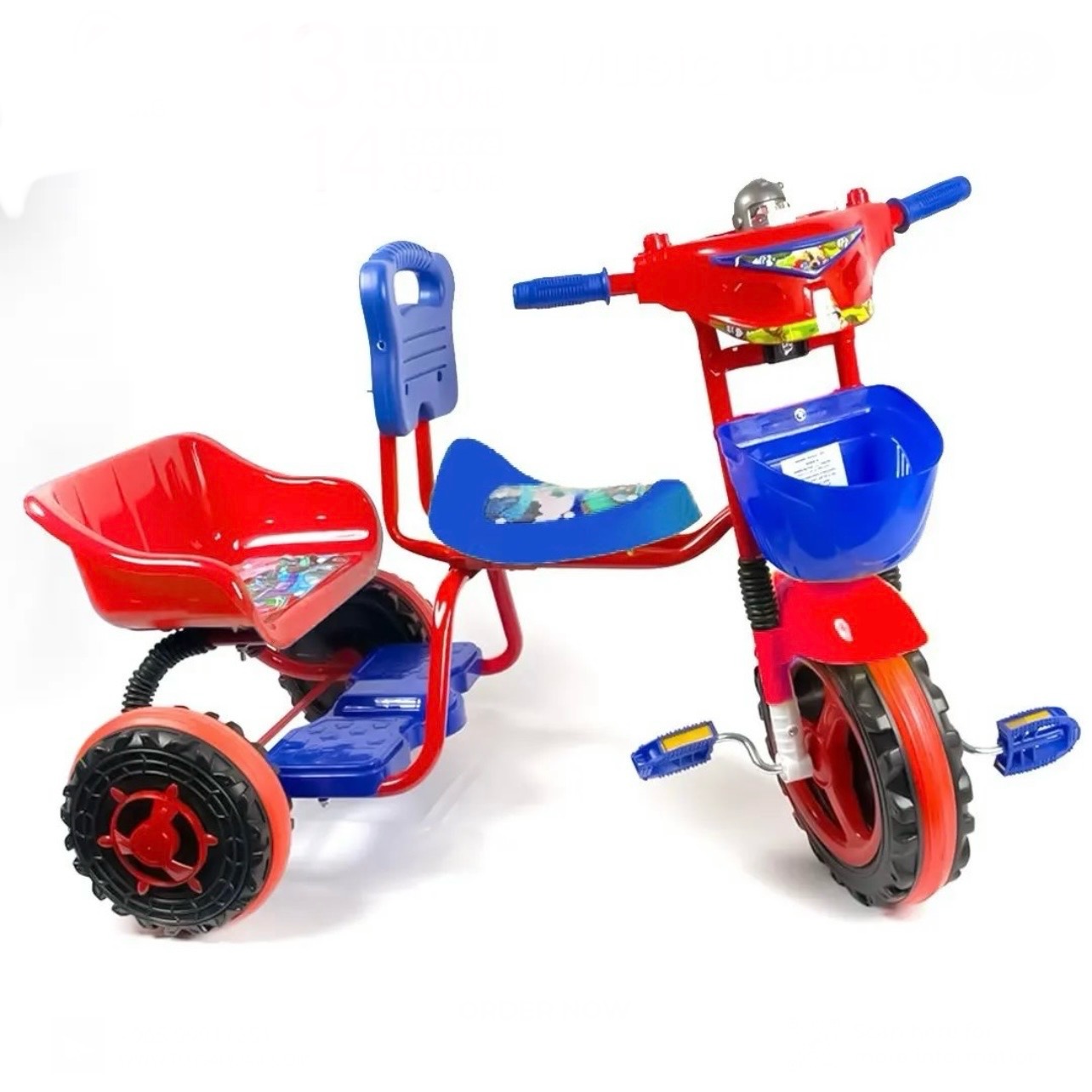 دراجة هوائية يقودها الطفل (2 مقعد)