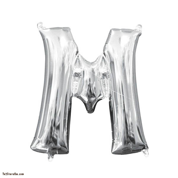 Helium Balloon Letter M