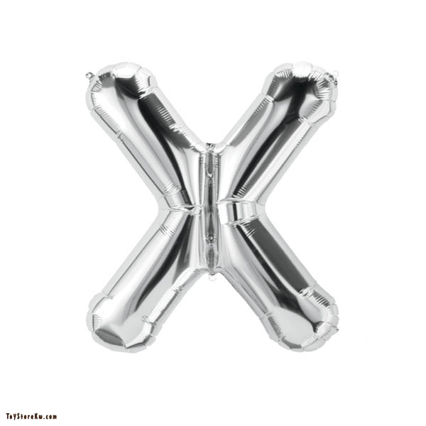 Helium Balloon Letter X