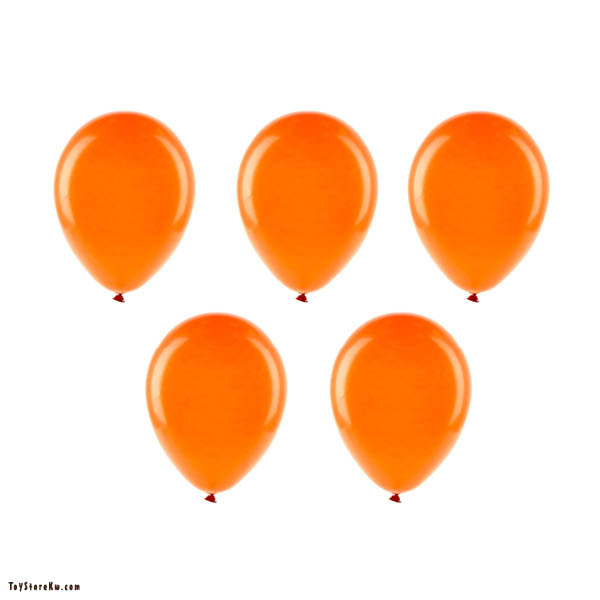 Helium Balloon Orange