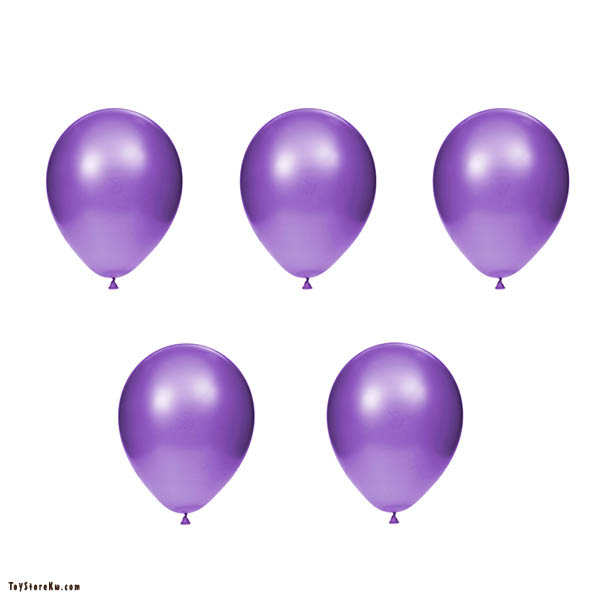 Helium Balloon Purple