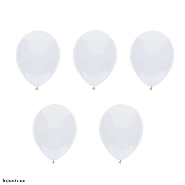 Helium Balloon White