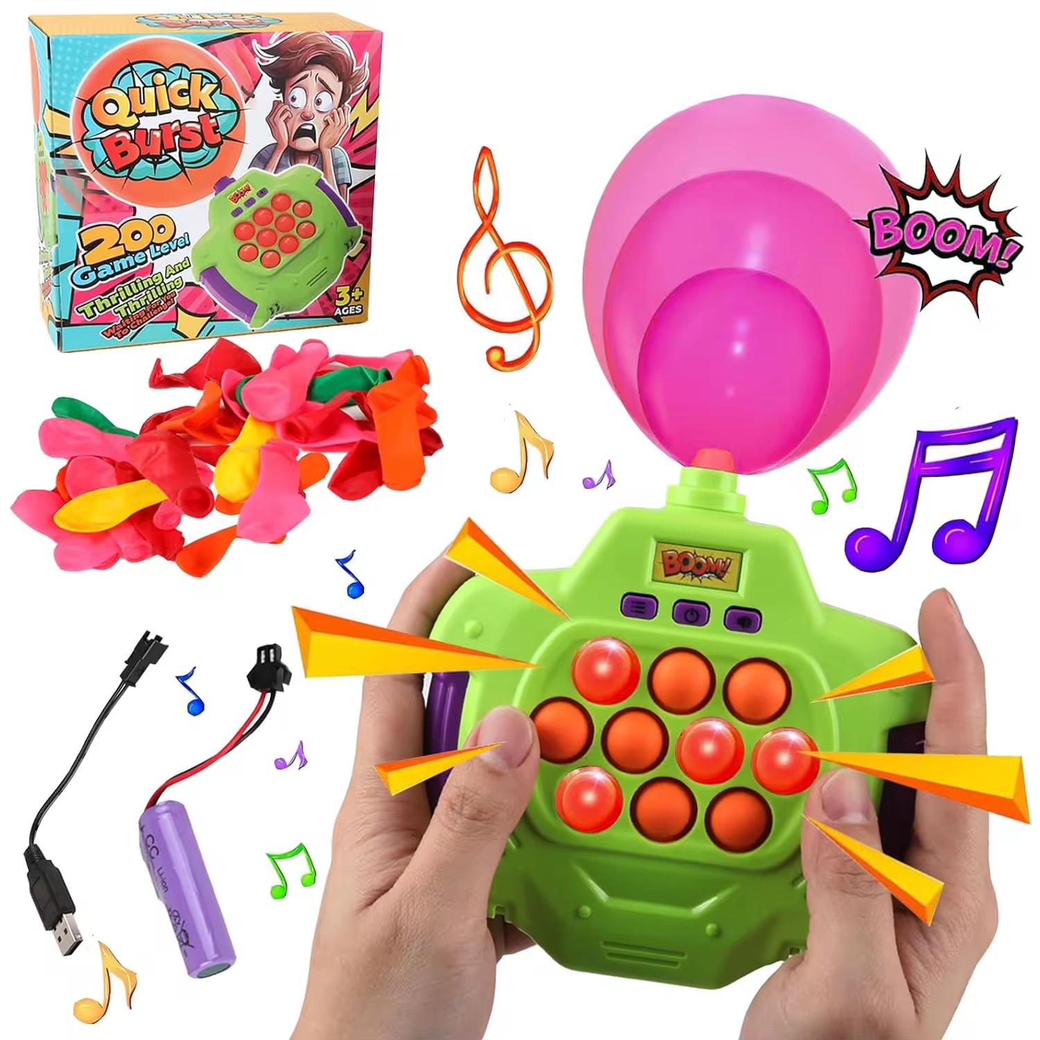 تحدي بوب ات البالون المتفجر