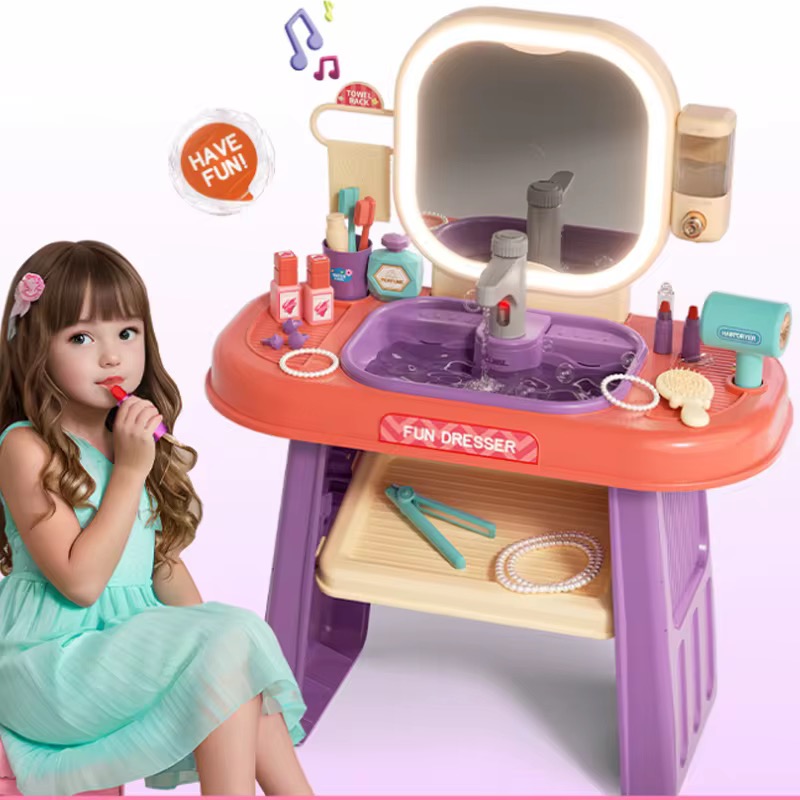 تسريحة صالون التجميل العجيب مع مقعد