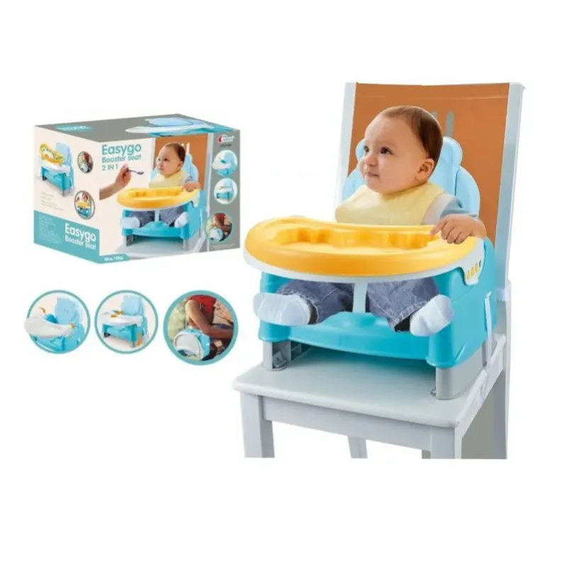 2 In 1 Baby Booster Seat with Table – Blue