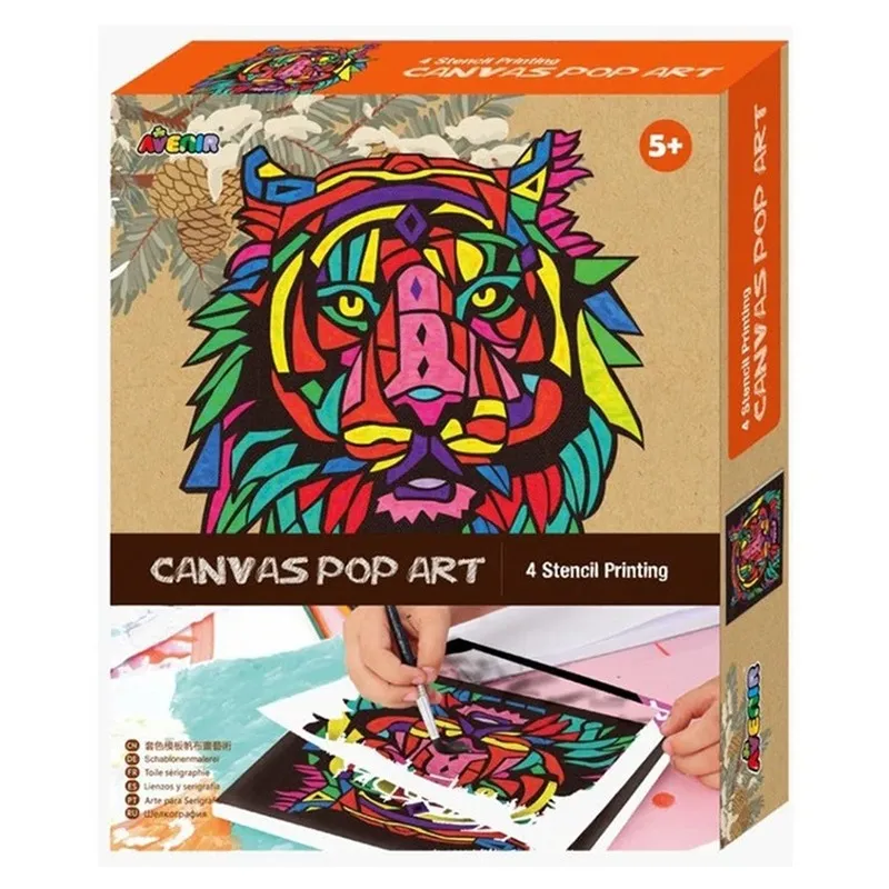 Avenir Canvas Pop Art – Lion
