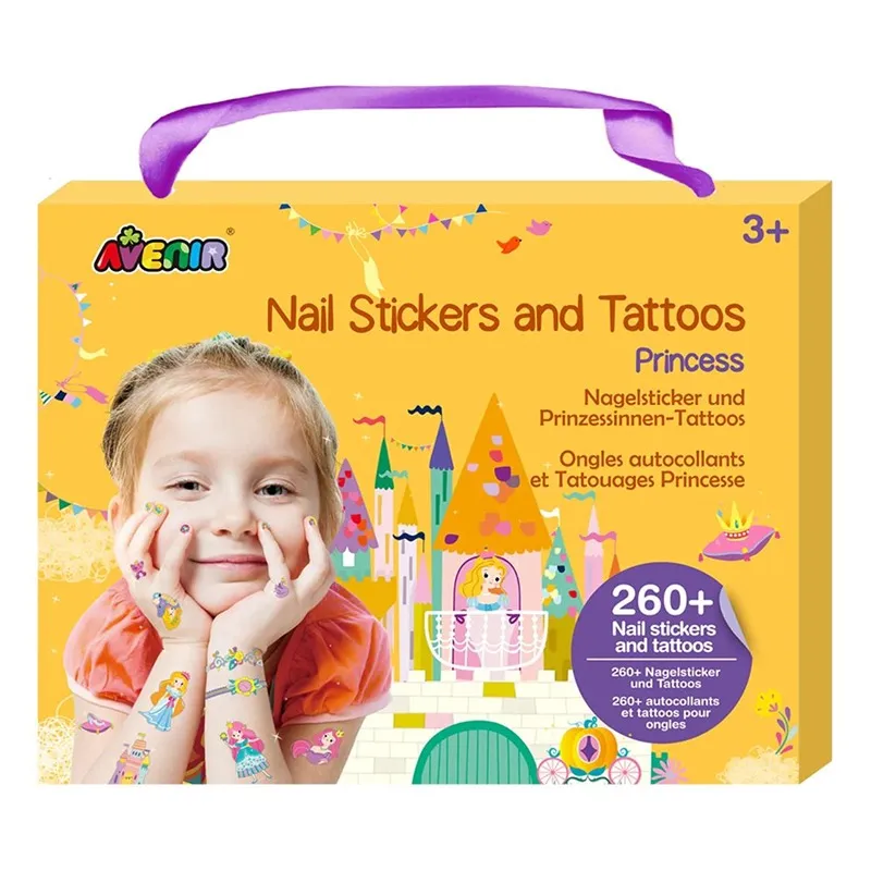 Avenir Nail Sticker And Tattoos – Princess
