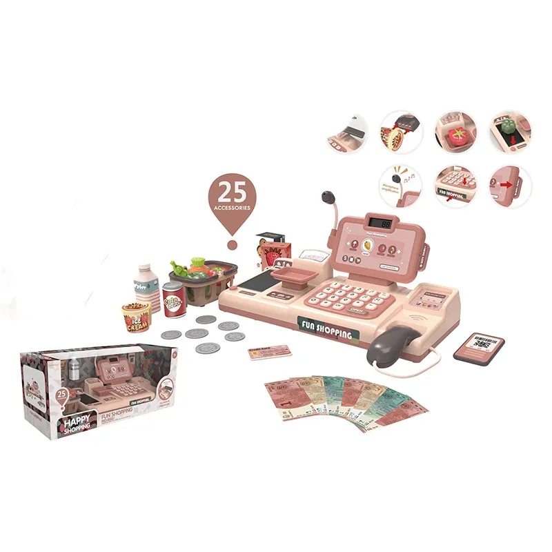 Baby Good Happy Shopping with Cashier -25Pcs