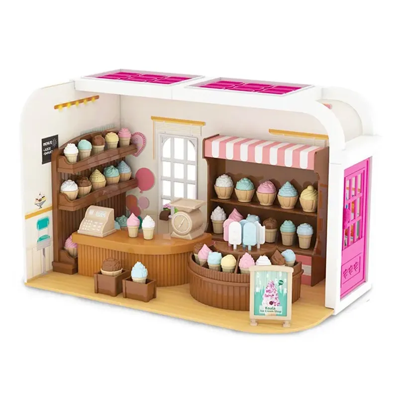 بويار – مجموعة لعب متجر الأيس كريم