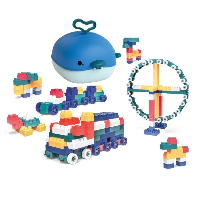 Building Blocks Set – Blue Whale