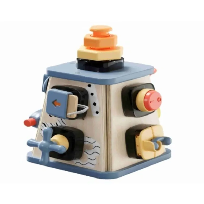 Busy Activity Sensory Tower for Toddlers