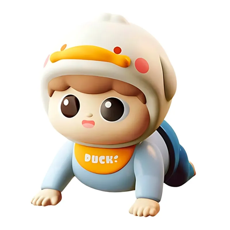 بيلوكيير – لعبة الدمية الزاحفة التفاعلية لون أزرق