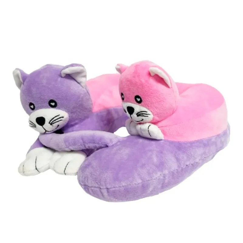 Cabeau Kids Evolution Neck Pillow Kittens