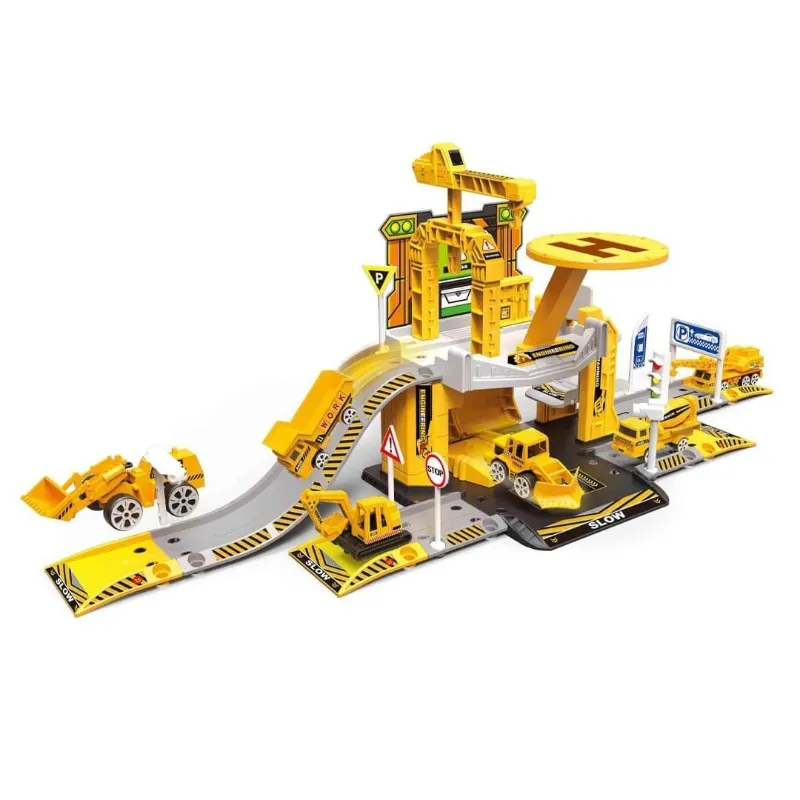 Construction Rescue Adventure Playset – Yellow