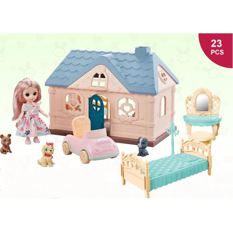 Cozy Cottage Building Set – 23 Pcs