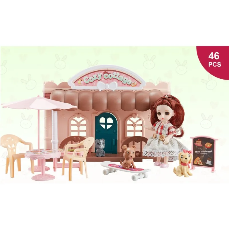 Cozy Cottage Building Set – 46pcs