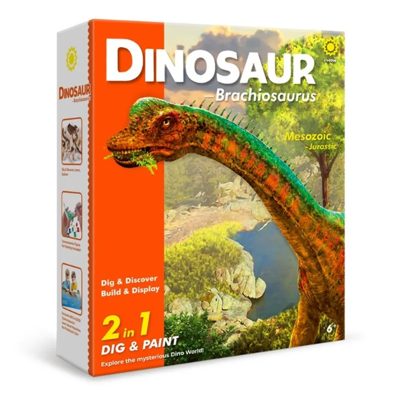 Dinosaur Digs And Paints Brachiosaurus Set