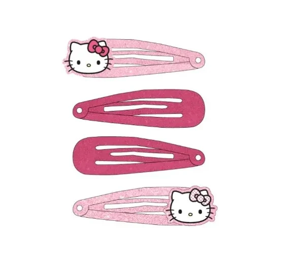 Disney Hair Clip Accessories Hello Kitty For Kids – 4 Pcs