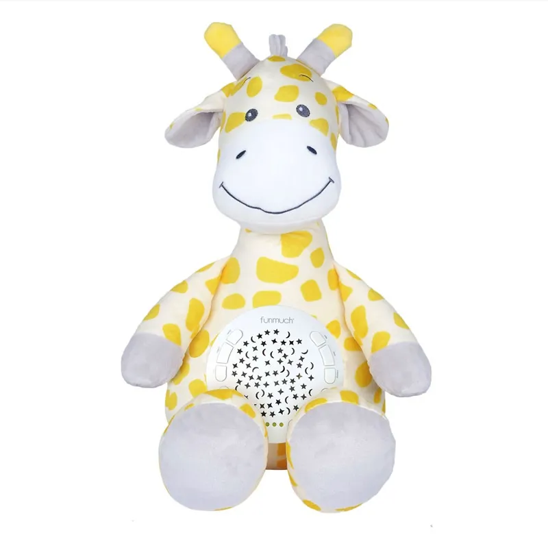 Funmuch 3 in 1 Cuddle Projector Toy – Giraffe
