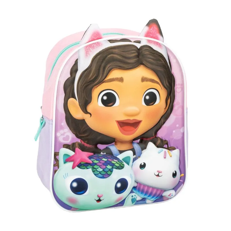 Gabbys Doll 3D Children Character Backpack For Kids